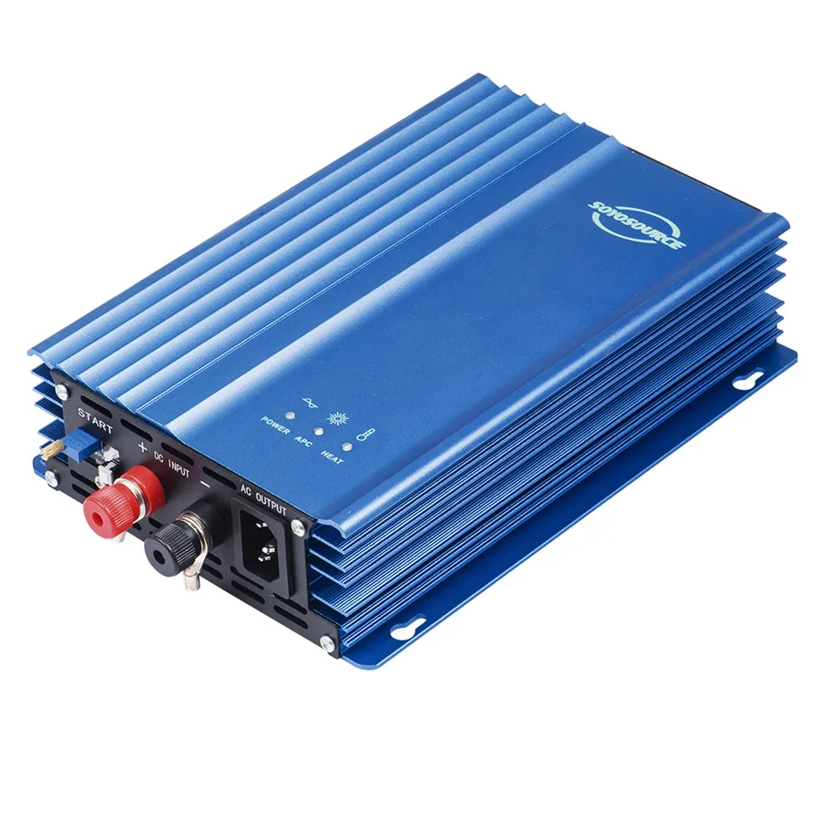 500W 600W Micro Grid Tie Inverter Per 12V 24V 48V Batteria Scarica Regolabile Mppt Pannello Solare A Onda Sinusoidale Pura Wechselrichter