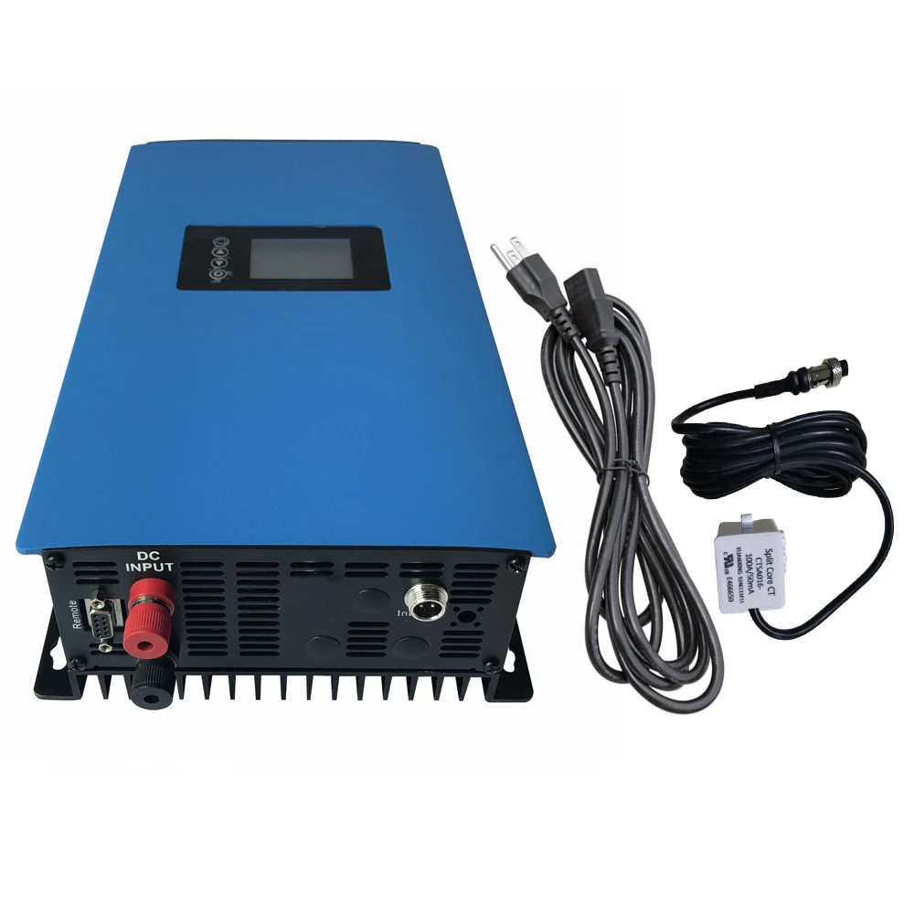 1000W Grid Tie Inverter Batteria Modalità Disharge Con Limitatore Interno, Mppt Solare Onda Sinusoidale Pura Dc22-60V/45-90V