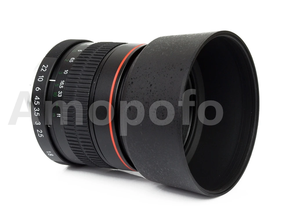 Amopofo 85Mm F/1.8 Teleobiettivo Medio Ritratto Prime Lens Per Nikon