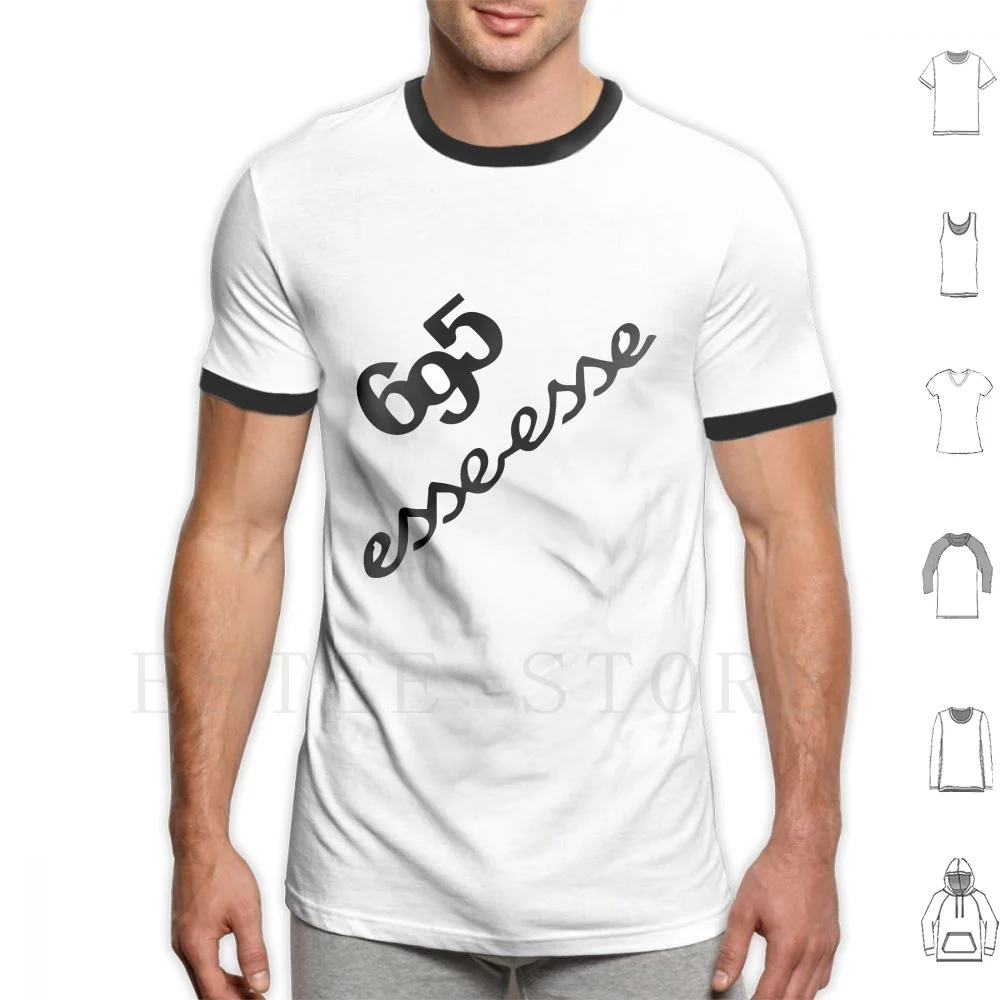 695 Esse Esse Abarth T Shirt Stampa Cotone Abarth Fiat 695 Ss Esse Esseesse Race Car Cars Automotive Racing Italia 1969 1971 1964