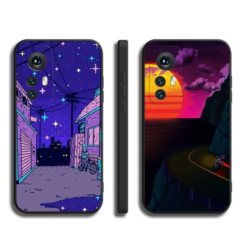 Custodia Per Telefono Estetica Cool Art Pixel Per Xiaomi Redmi Note 11 10 9C Pro 10X K20 Cover Posteriore Antiurto Nota 9A 8 T K40 K30S Cover
