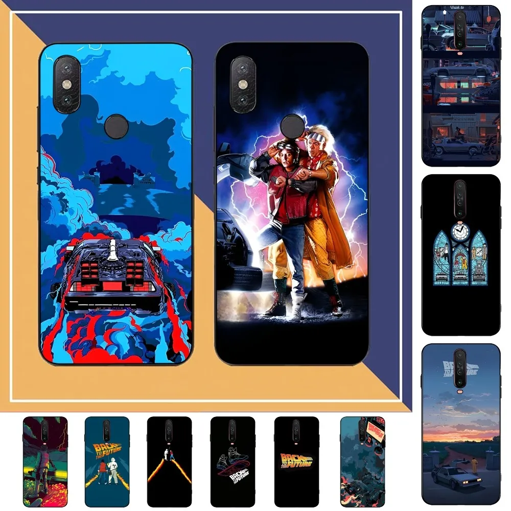 Custodia Per Telefono B-Back To Future Per Redmi Note 4X5 A 6 7 8 Pro T 9 Pro 9S 10 Pro 11 Pro 11S 11Epro Pocom3Pro