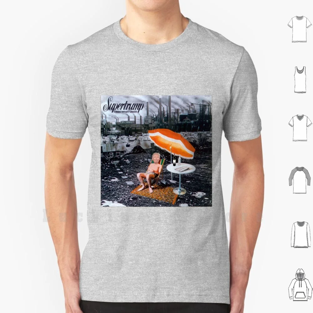 Supertrump Qual È La Situazione?? ? T Shirt 6Xl Cotton Cool Tee Donald Trump Donald Trump Super Tramp Crisis What 70S Retro Vintage