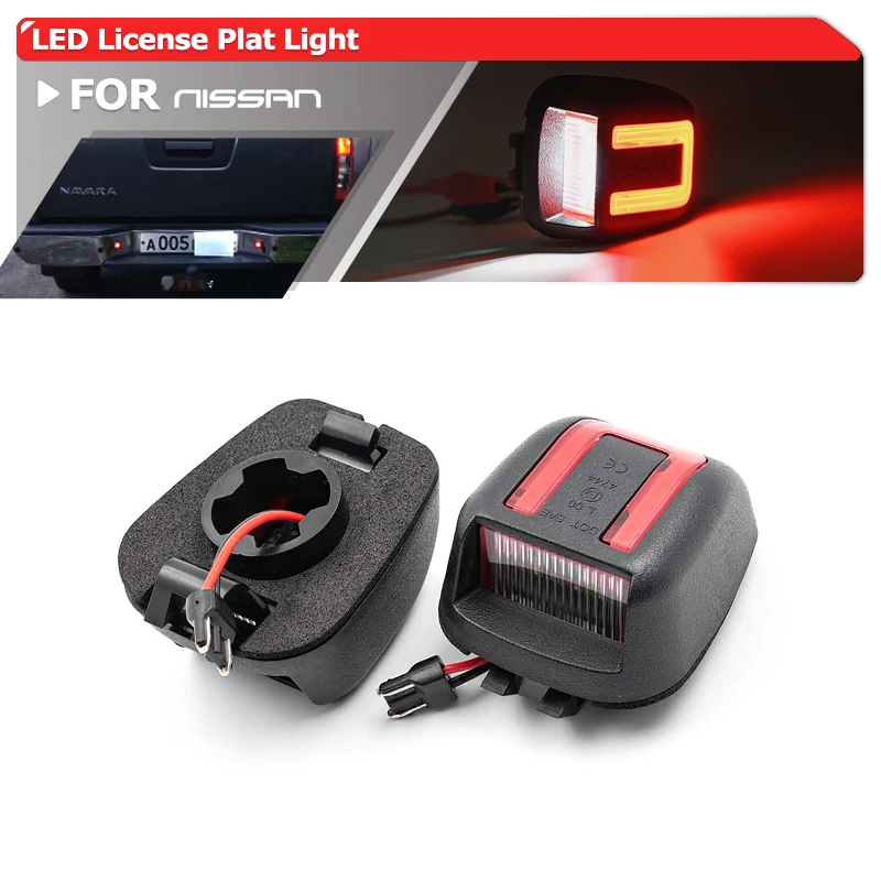 Adatto Per Nissan Frontier 2007-2019 Armada 2008-2015 Xterra 2007-2015 Titan 2007-2015 Smd Led Bianco Luci Targa