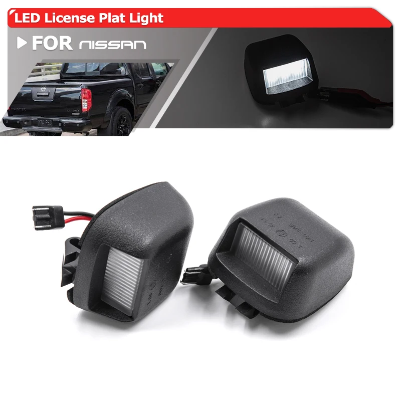 Adatto Per Nissan Frontier 2007-2019 Armada 2008-2015 Xterra 2007-2015 Titan 2007-2015 Smd Led Bianco Luci Targa