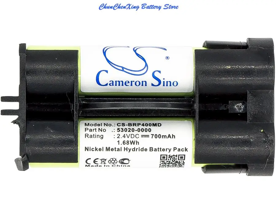 Batteria Cs 700Mah Per B.Braun/Welch-Allyn Thermoscan Pro 4000, Termometro Auricolare Thermoscan Pro 4000
