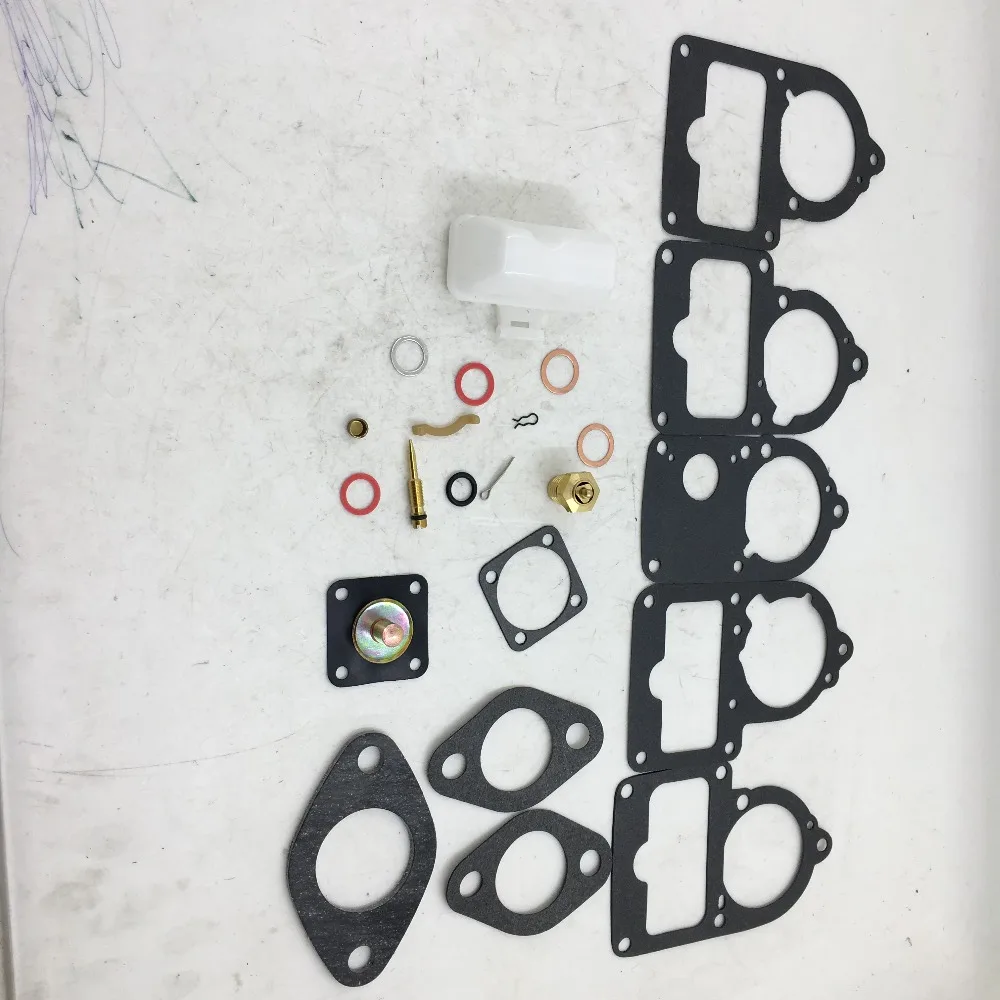 Sherryberg Kit Guarnizioni Di Riparazione Fit H30/31 Pict Solex Carburatore Vw Beetle Carb Kit Con Galleggiante Carb 30 31 Pict Carburettor Carby Kit