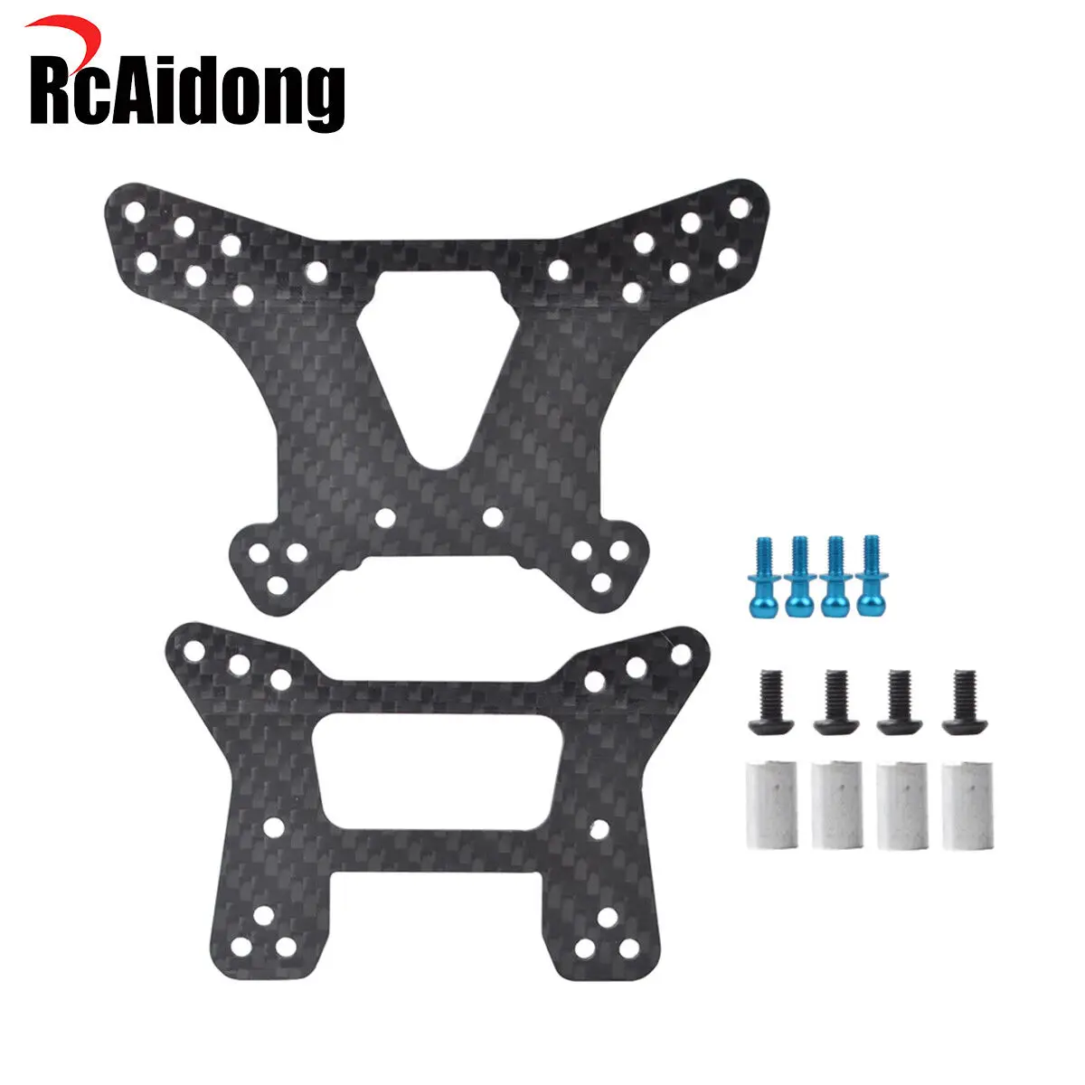Shock Towers Ammortizzatore Anteriore/Posteriore In Carbonio Per Tamiya Top Force/ Top Force Evo. 2021 Telaio