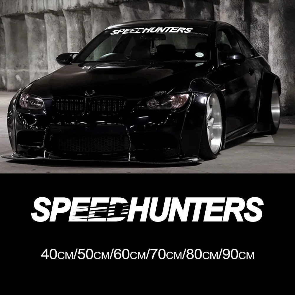 Varie Dimensioni Speed Hunters Graphics Adesivi In Vinile Per Auto Impermeabile Racing Body Truck Bumper Lunotto Posteriore Decalcomania Accessori Per