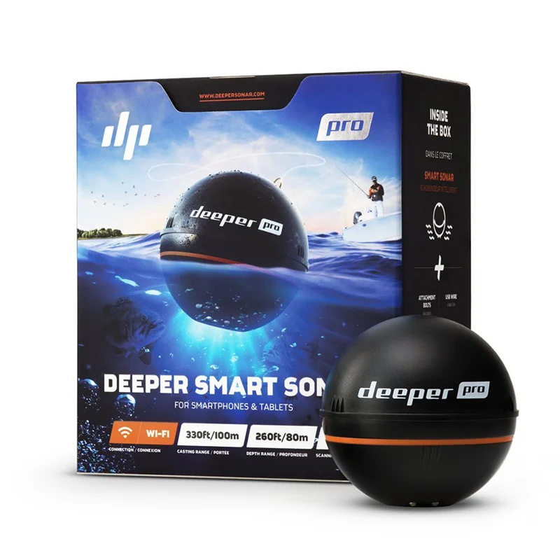 Deep Pro Colable E Portable Wifi Fish Finder Deep Finder Per Kayak Boats On Shore Ice Fishing/Sonar Intelligente Più Profondo