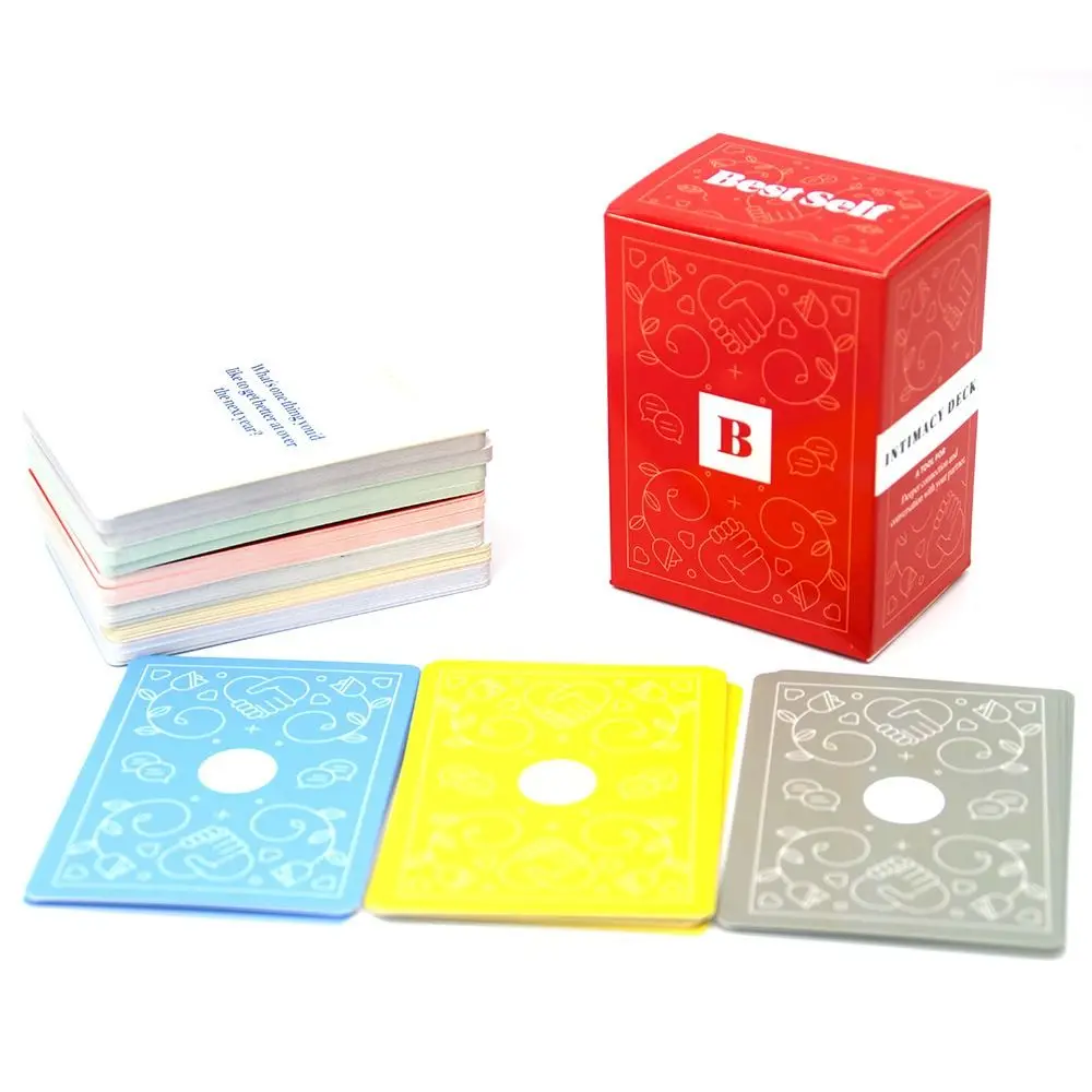 Carte Da Gioco Da Tavolo Per Coppie Popolari Carta Regalo Romantico Deep Talk Deck Gioco Di Carte Di Dialogo Amorevole