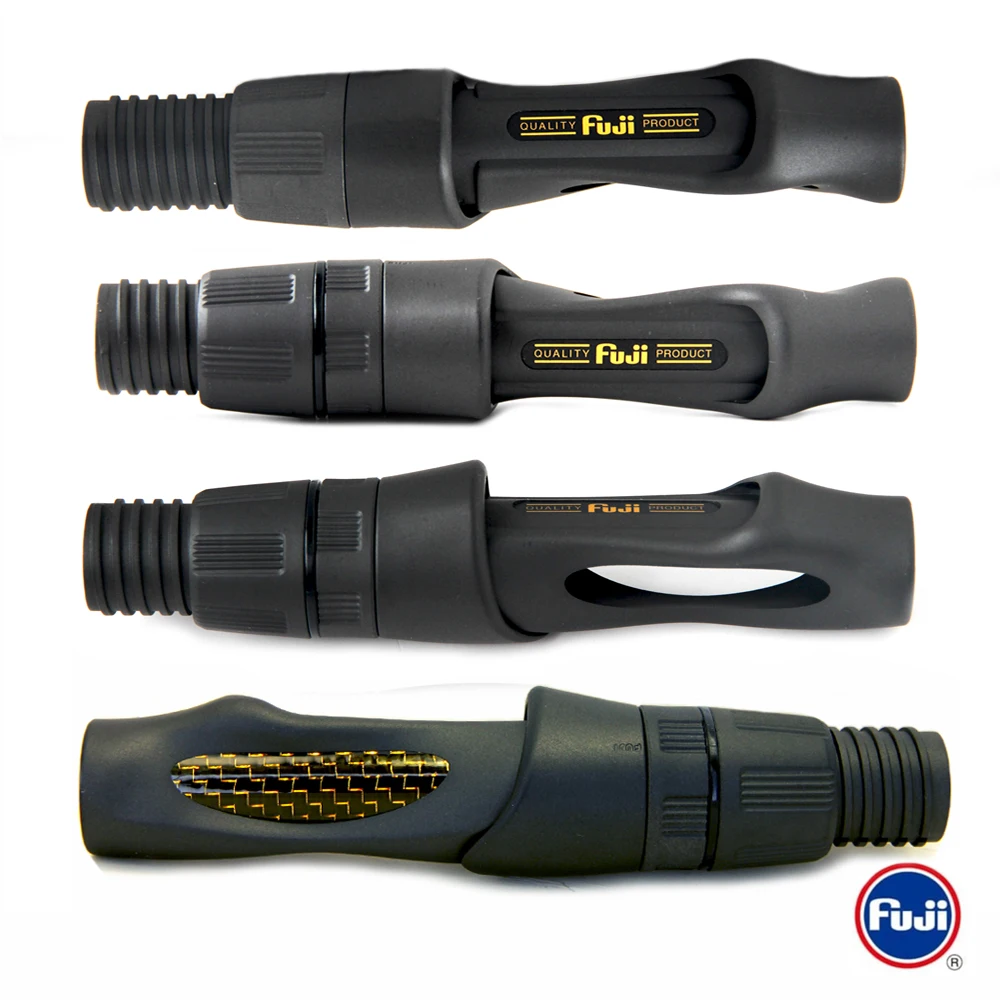 Originale Fuji Reel Seat Tvs Tight V Spinning Pipe Holder Rods Back Stop Con Cappuccio Incorporato
