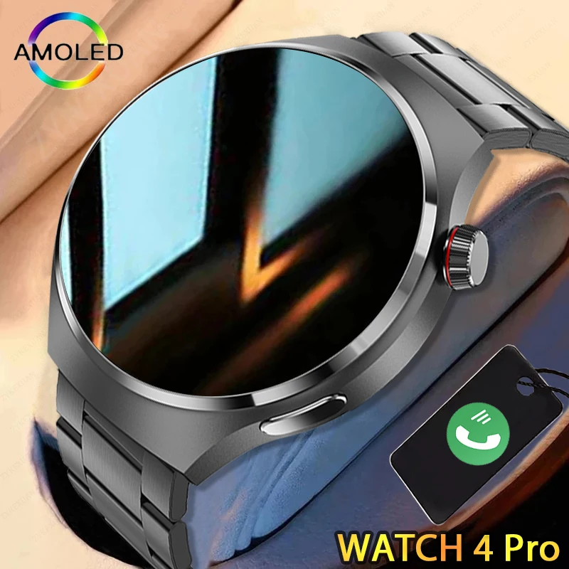 2023 Nuovo Smart Watch 4 Pro 360*360 Hd Screen Watch Men Health Monitoring Track Sport Fitness Smart Watch Women Per Huawei + Box