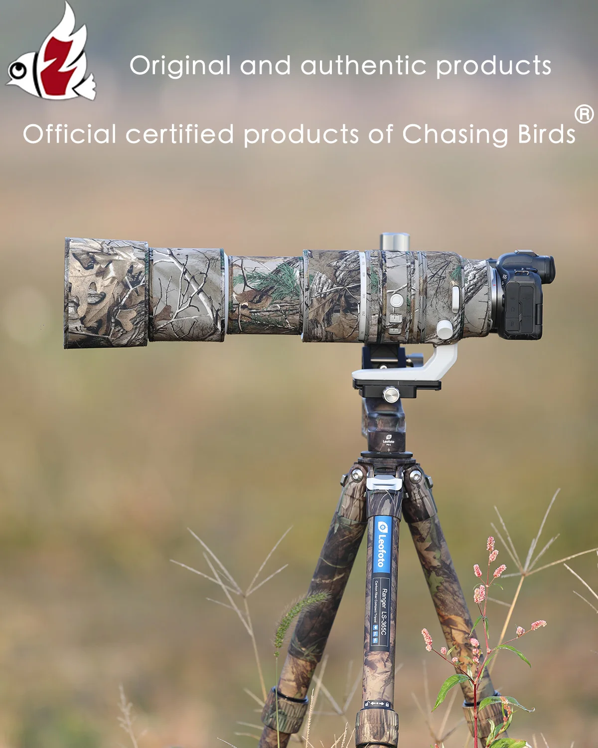 Chasing Birds Camouflage Lens Coat Per Canon Rf 200 800 È Impermeabile E Antipioggia Copriobiettivo Rf 200800Mm Copriobiettivo