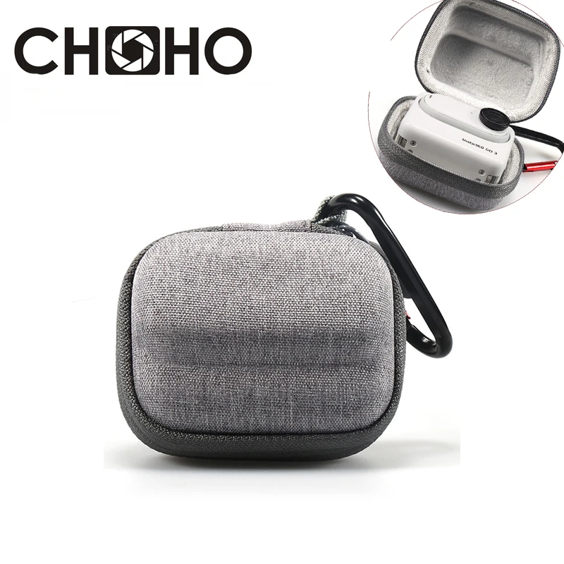 Per Insta360 Go 3 Accessori Mini Case Bag Collection Eva Portable Travel Storage Impermeabile + Lock Per Insta 360 Go3 Camera