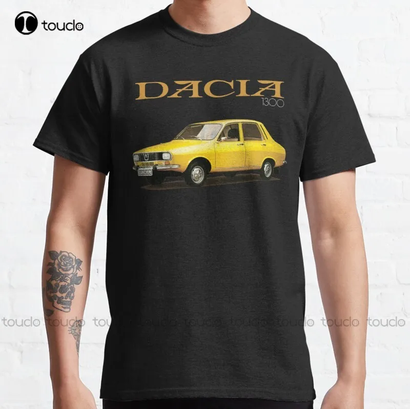 New Dacia 1300 Dacia Denem Romania T-Shirt Classica Romana T-Shirt In Cotone T-Shirt Per Uomo Custom Aldult Teen Unisex