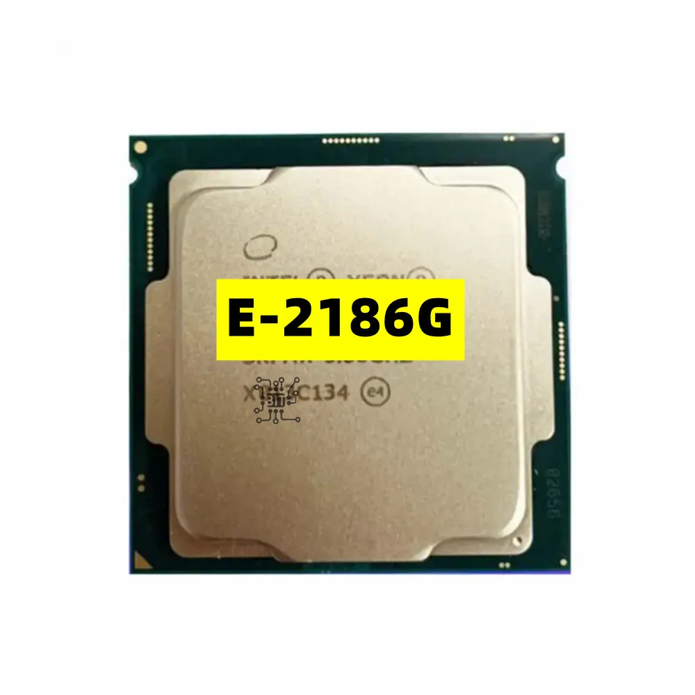 Processore Xeon E-2186G E2186G Cpu 3.8Ghz 12Mb 95W 6 Core 12 Thread Processor Lga1151 Spedizione Gratuita