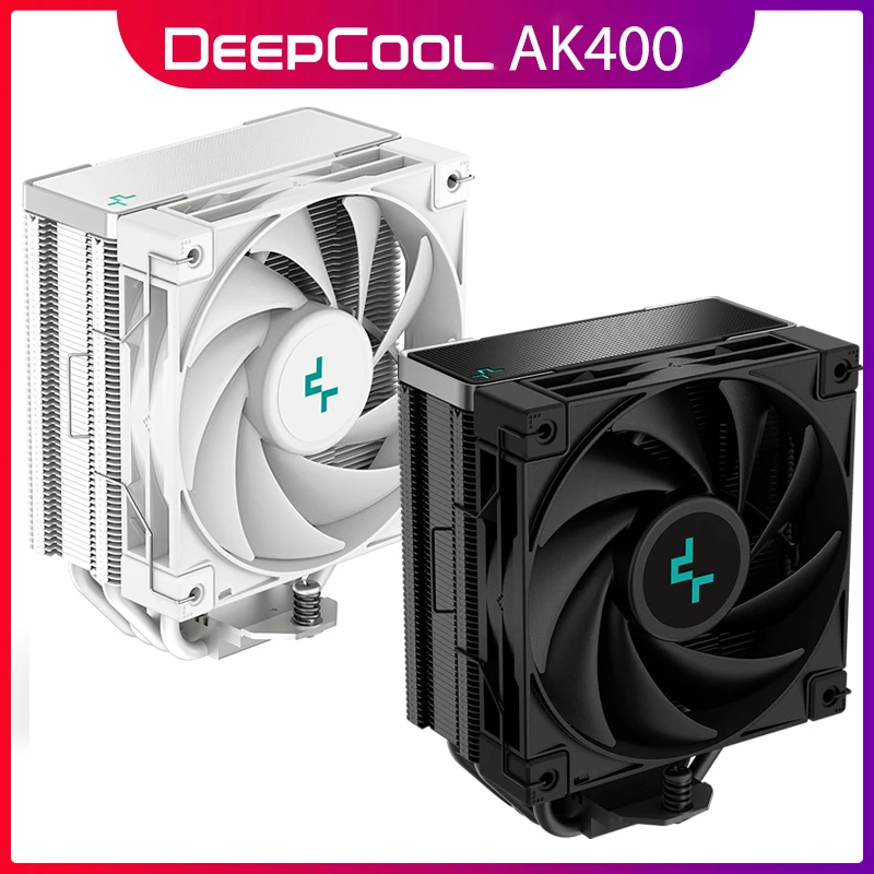 Deepcool Ak400 Cpu Cooler 4 Tubi Di Calore Ventola Di Raffreddamento Radiatore Processore Cpu Cooler Per Lga1700 1200 115X Am4 Air Cooler