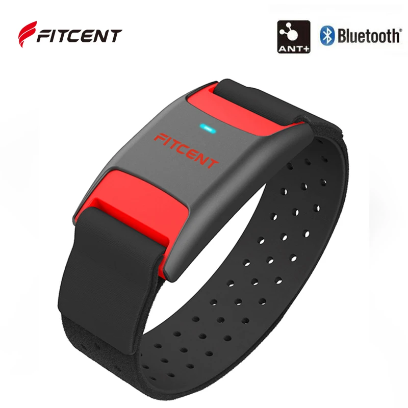 Fitpenny Cardiofrequenzimetro Bracciale Ottico Cardiofrequenzimetro Sensore Fascia Con Ant + Bluetooth Per Polar Wahoo Zwift Peloton Garmin
