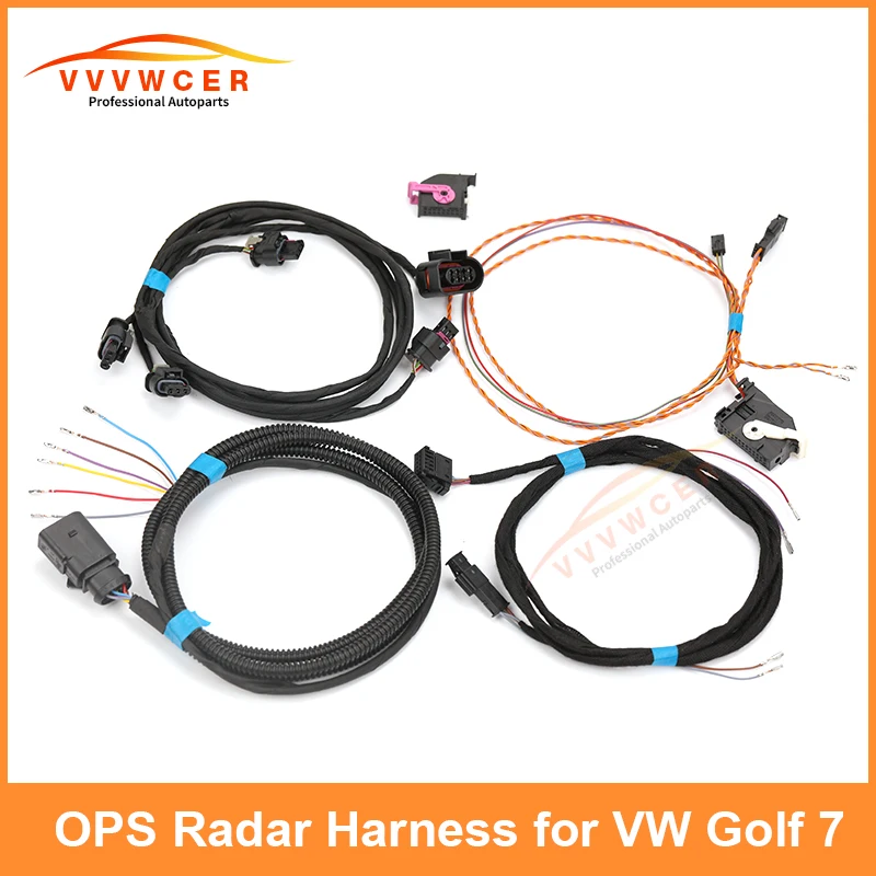 Oem Ops Rear 4K Radar Upgrade Front Back 8K Radar Cable Pdc Cablaggio Per Vw Golf 7 Lamando G7 Tiguan Bigron T-Roc