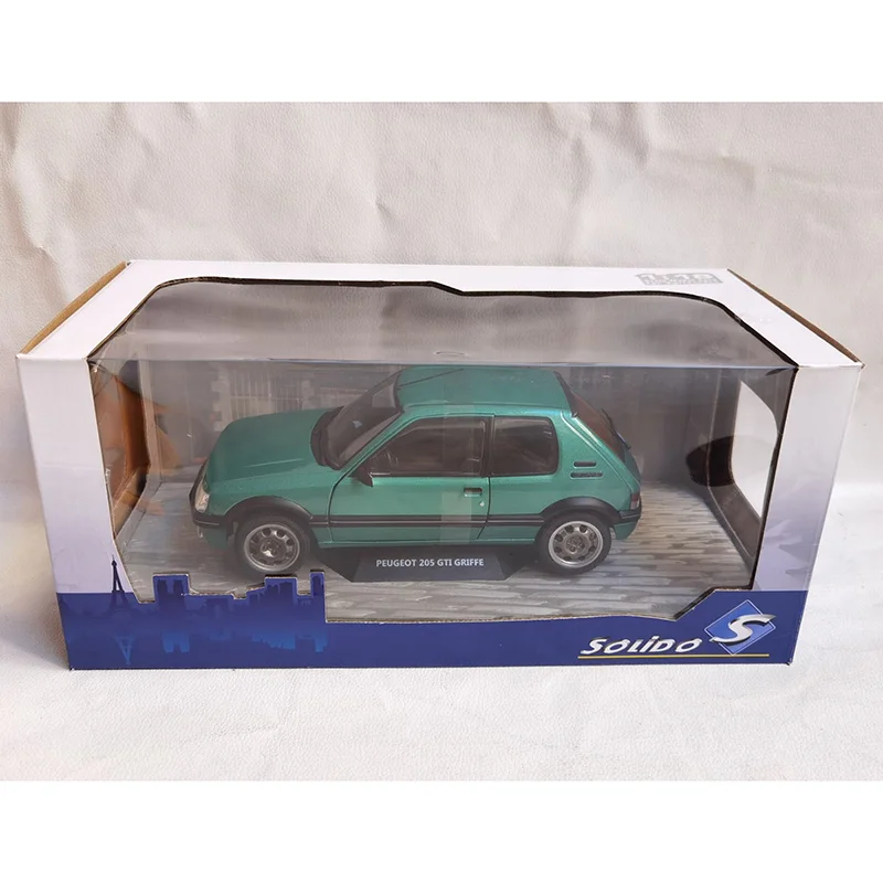 Solido 1/18 Scala 205 Gti Ornamenti Modello Di Auto In Lega