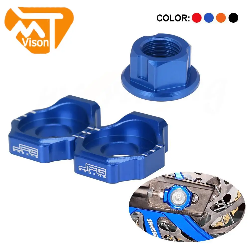 Moto Posteriore M12 1.25P Axle Nut Bolt Chain Adjuster Axle Block Per Surron Sur-Ron Sur Ron Lightbee S X Per Segway X160 X260