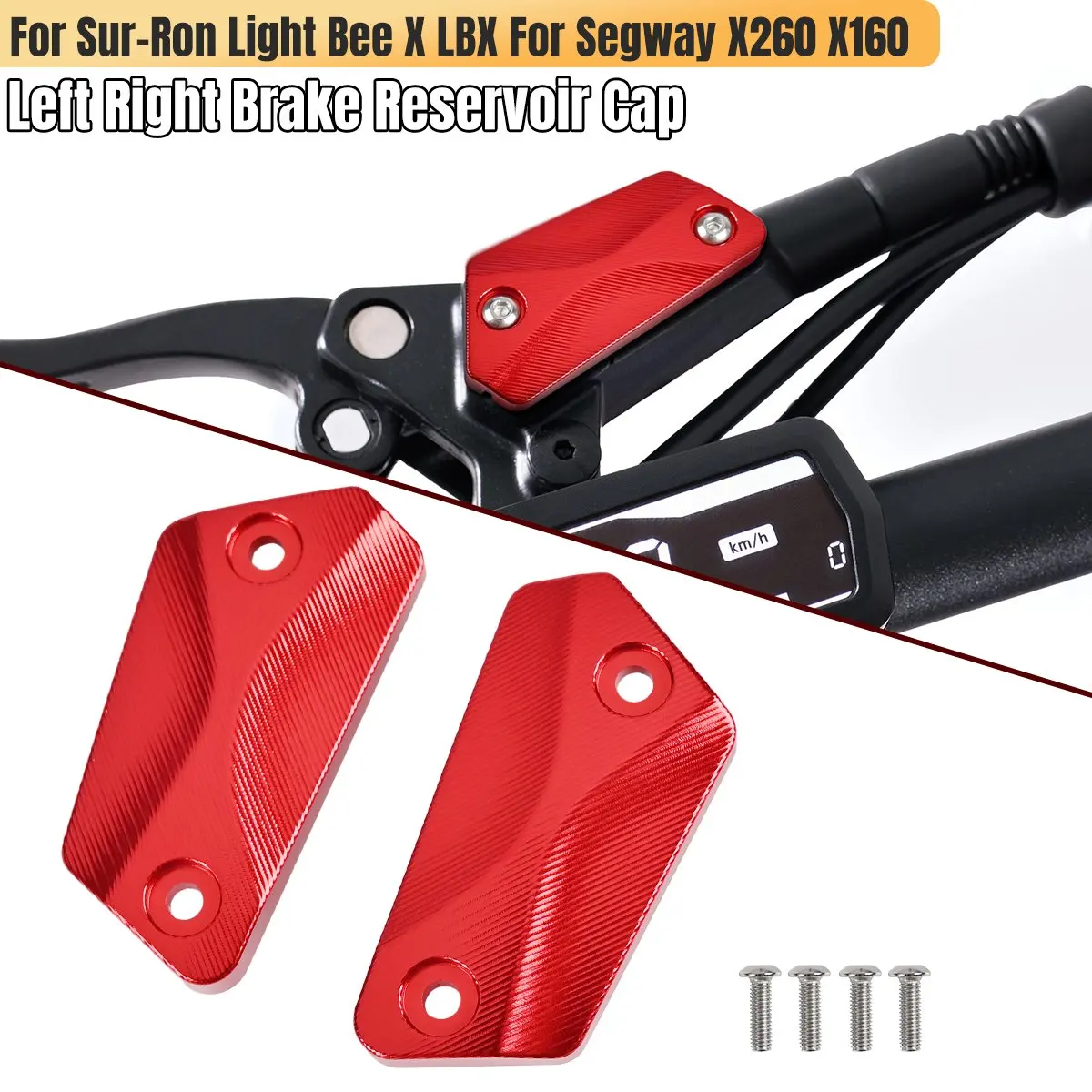 Per Sur Ron Light Bee X Lbx Segway X260 X160 Sinistra Destra Moto Tappo Serbatoio Freno Per Sur Ron Ultra Bee Coperchio Liquido Freno