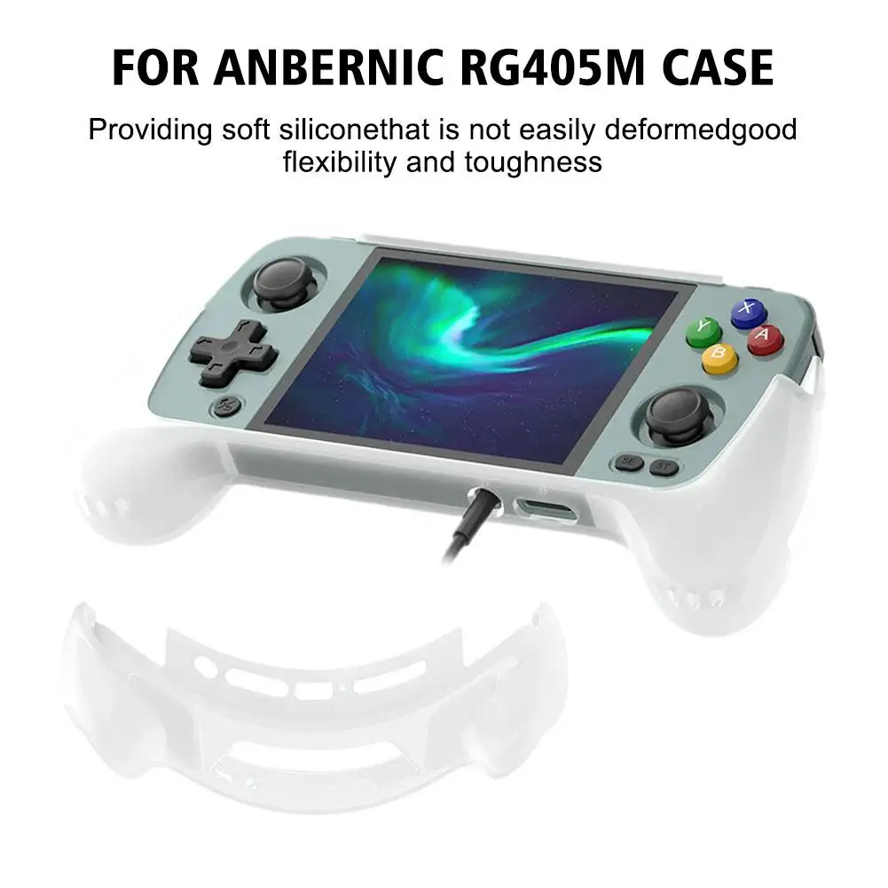 Per Rg 405M Maniglia Dedicata Copertura In Silicone Impugnatura Ergonomica Supporto Per Console Di Gioco Design Multiporta Regali