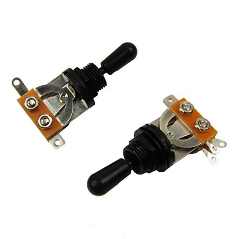 New Metric 3 Way Short Straight Guitar Pickup Selector Manopola Interruttore A Levetta Per Gibson Epiphone Lp Les Paul Parti Di Chitarra Elettrica (