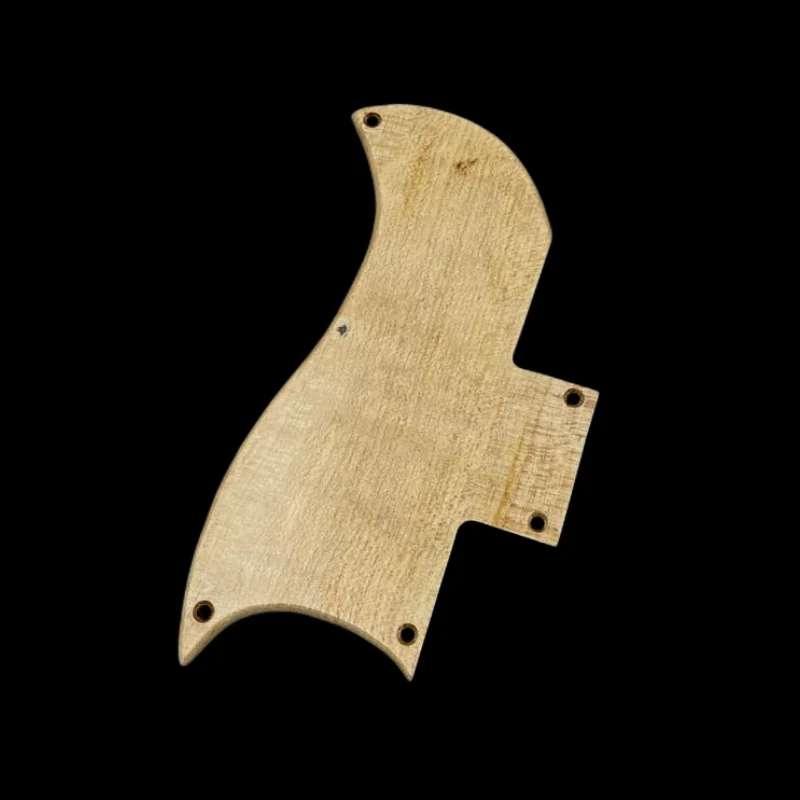 Durevole Gibson Les Paul 3 Strati 5 Fori Battipenna In Legno Massello Per Chitarra Elettrica Sg 61 In Legno D'Acero