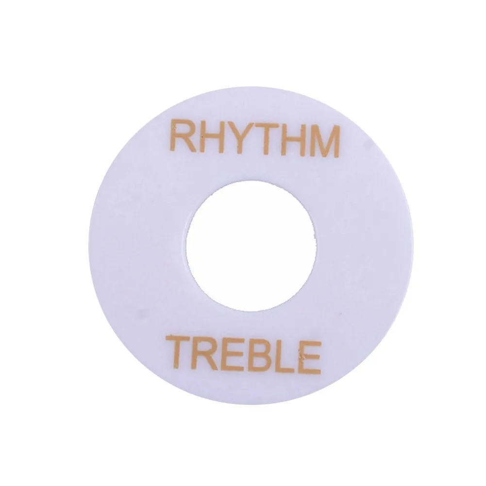1Pc Switch Plate Rhythm/Treble Selector Switch Ring Per Gibson Les Paul Guitar Switch Guard Plate Pad Ring