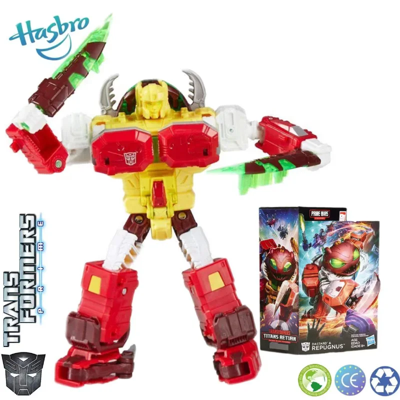 Transformers Titans Return Prime Wars Trilogy Dastard & Repugnus 12Cm Classe Deluxe Regali Originali Per Bambini Per Bambini