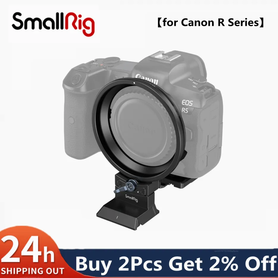 Kit Piastra Girevole Per Montaggio Orizzontale-Verticale Smallrig Per Canon Eos R5 / R5C / R6 / R6 Mark Ii Per Canon R Series 4300
