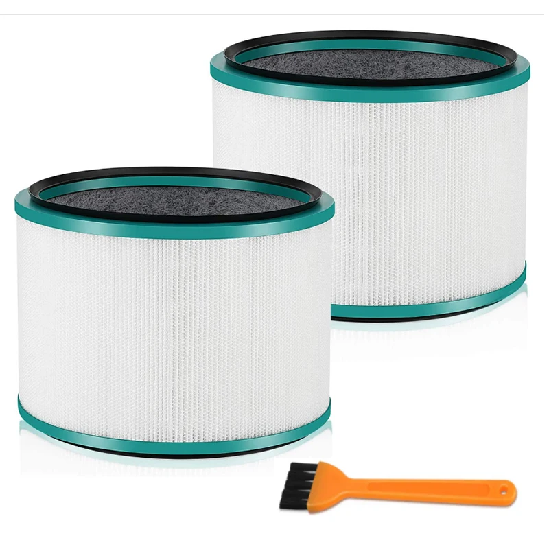 2 Pack Hp01 Hp02 Sostituzione Filtro Hepa Compatibile Con Dyson Hp01 Hp02 Dp01 Dp02 Purificatori Da Scrivania, Sostituisce Parte Dyson Pure Cool