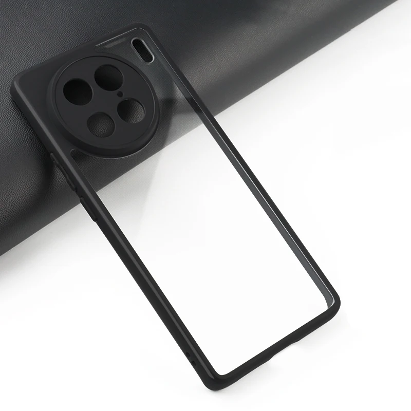 Per Vivo X90 Pro Case Vivo X90 Pro X90 Pro Plus Cover Custodia Trasparente Per Pc Cover Posteriore Morbida Antiurto Per Telefono Tpu Vivo X90 Pro