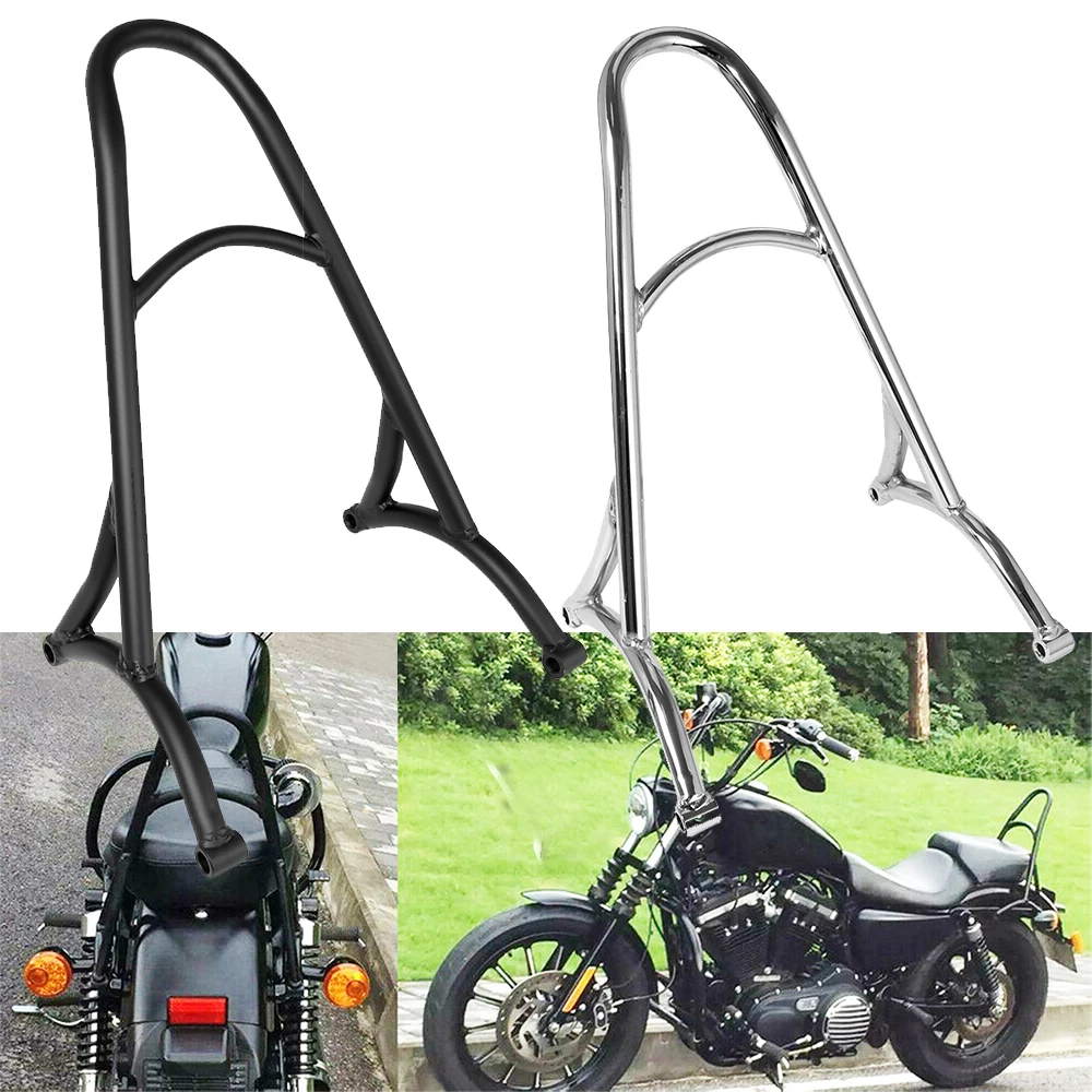 Schienale Sissy Bar Passeggero Staccabile Per Harley Sportster 883 1200 04-Up