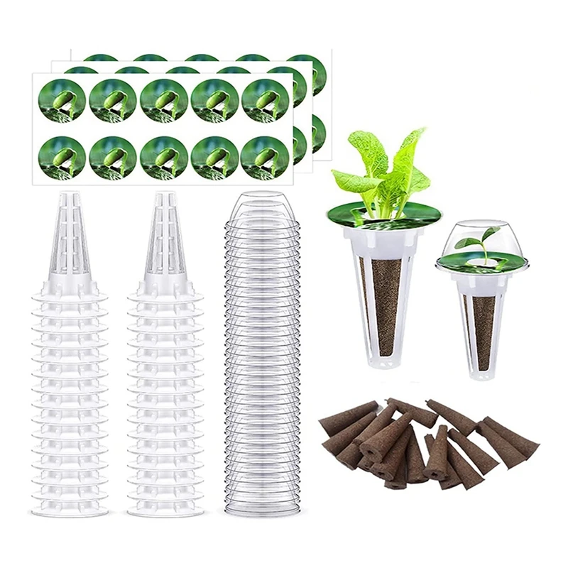 Hot 24Pcs Seed Pod Kit Per Aerogarden, Hydroponics Grow Any Kit Sistema Di Partenza Per Semi Da Giardino Forniture Idroponiche Per Interni