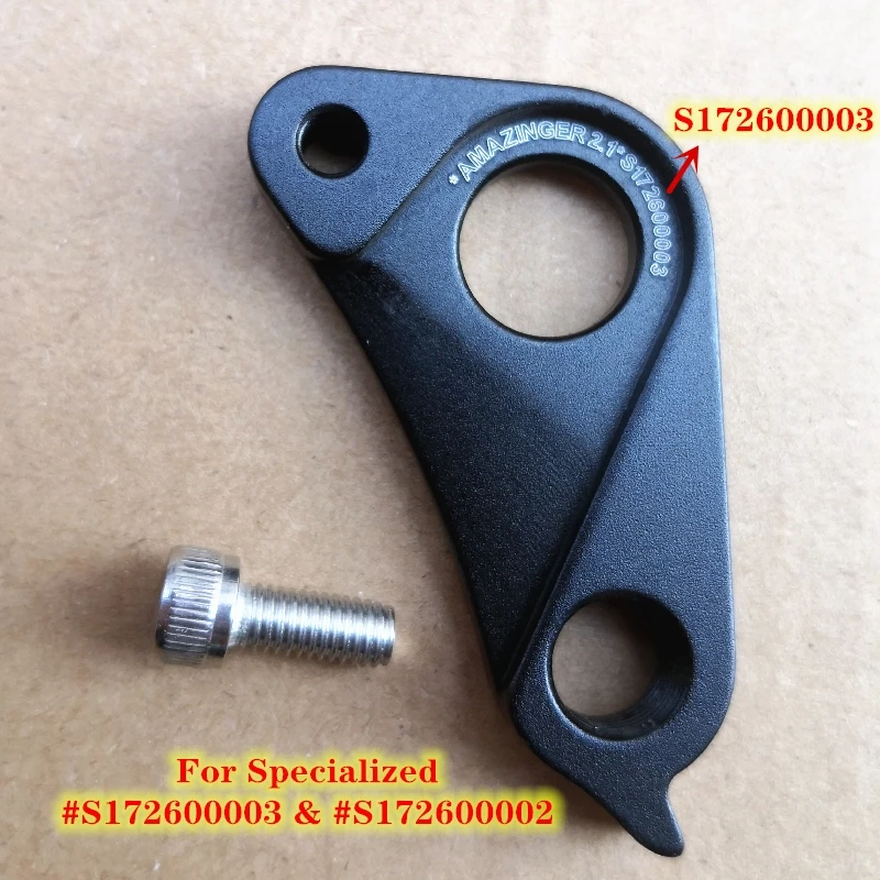 1 Pz Cnc Bicicletta Deragliatore Gancio Per Specializzato S172600002 Fusibile Comp Stucco Fsr Epic Camber Enduro Levo Rumor Mtb Dropout