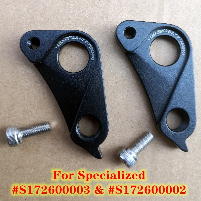 2Pc Cnc Bicicletta Deragliatore Gancio Per Specializzato S172600002 Fusibile Comp Stucco Fsr Epic Camber Enduro Levo Rumor Mtb Dropout