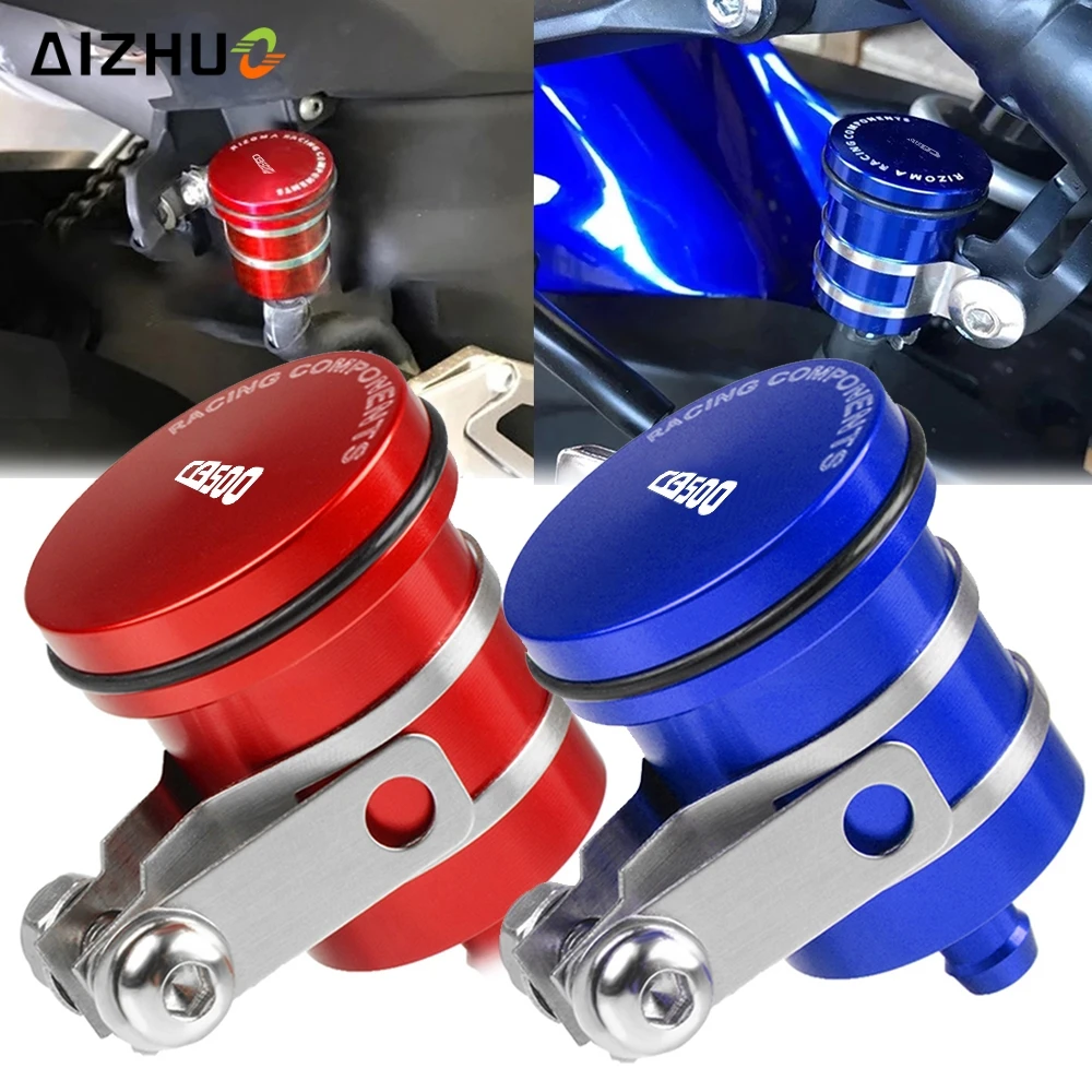 Cb 500 Logo Accessori Moto Serbatoio Liquido Freni Posteriori Serbatoio Olio Coppa Fluido Universale Per Honda Cb500 Cb 500 1994-1996 1995