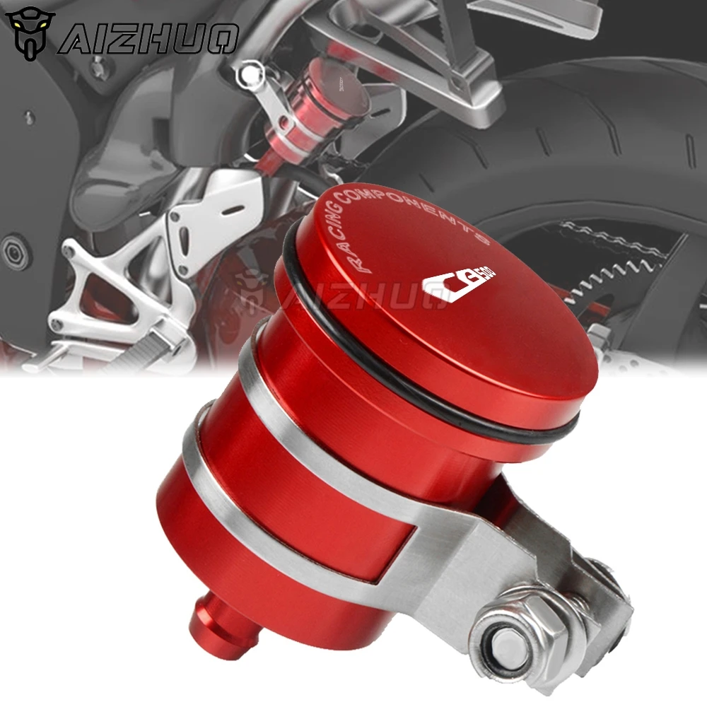 Cb 500 Logo Accessori Moto Serbatoio Liquido Freno Posteriore Serbatoio Olio Tazza Fluido Universale Per Honda Cb500 Cb 500 1994-1996 1995