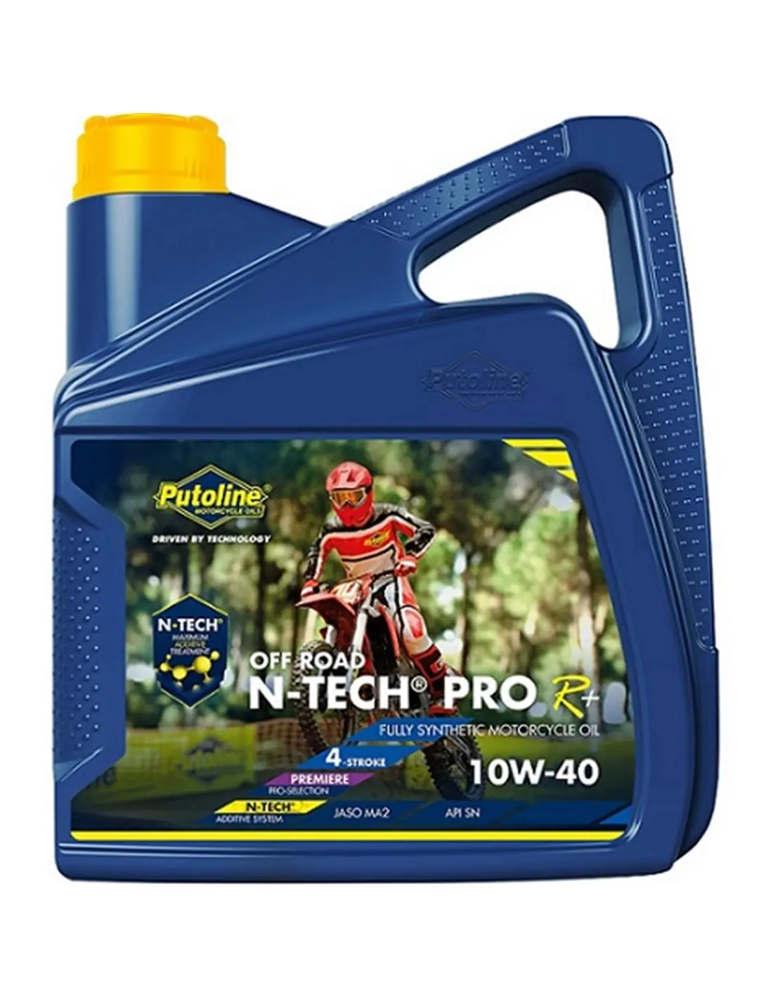 Olio Motore Putoline N-Tech Oil®Pro R + Fuoristrada 10 W40 4 Litri Putoline