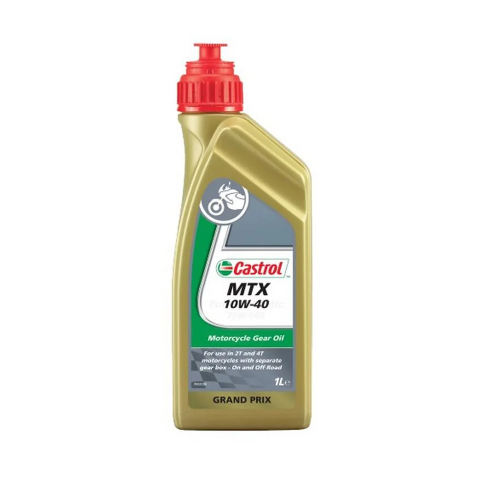 Cambio Olio Moto 10W40 2T/4T Castrol Mtx 1L