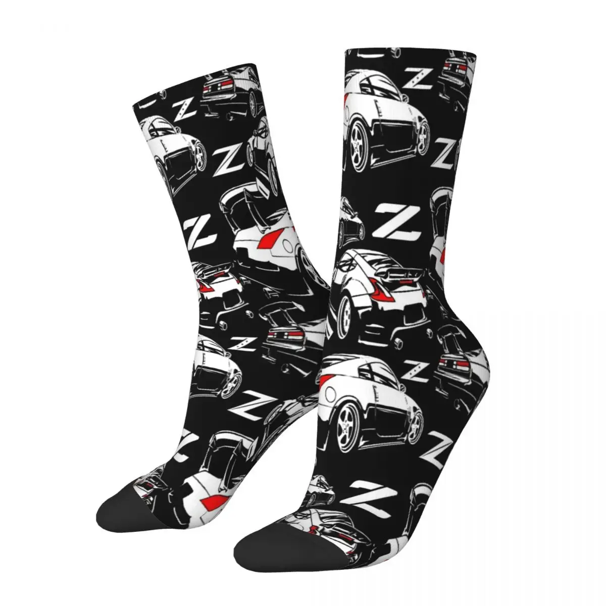 Z Family 350Z 370Z 300Zx Calzini Uomo Uomo Donna Autunno Calze Poliestere