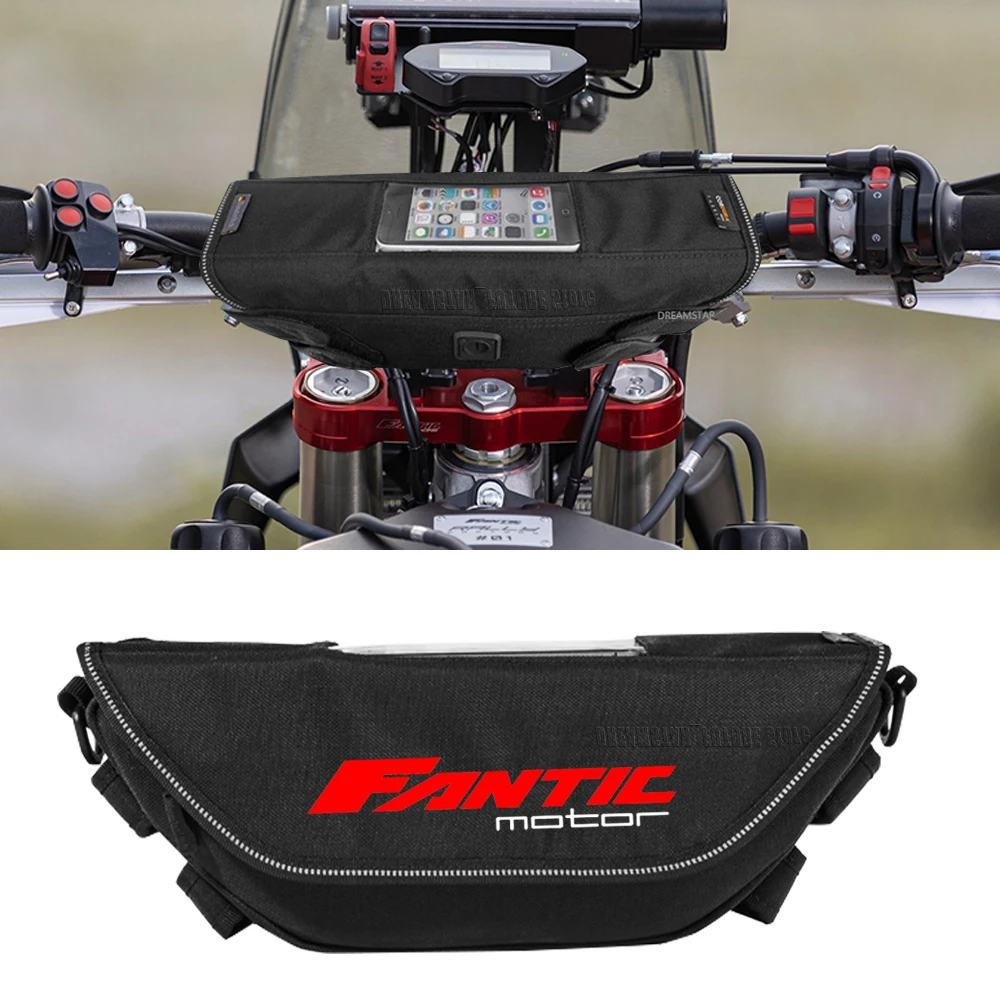 Per Fantic Xef Rally Factory/Xe125 Xef250 Xmf125 Xef450 Borsa Di Navigazione Da Viaggio Per Manubrio Moto Impermeabile