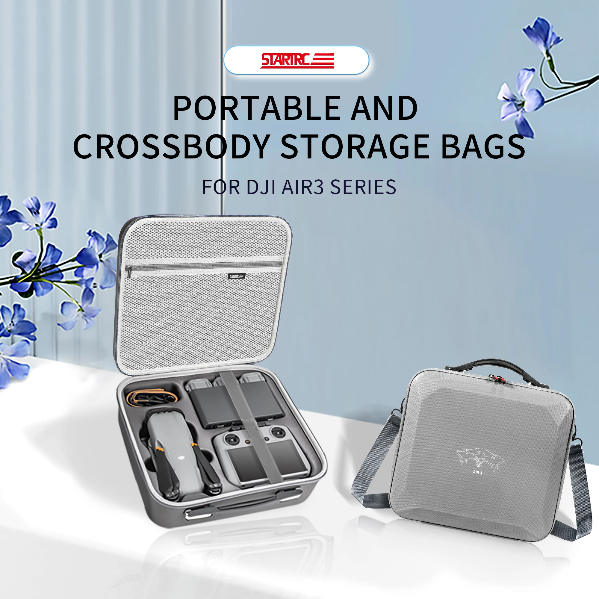 Custodia Per Il Trasporto Portatile Borsa Impermeabile Per Dji Air 3 & Air 3 Fly More Combo Accessori Box Per Dji Rc N1/N2