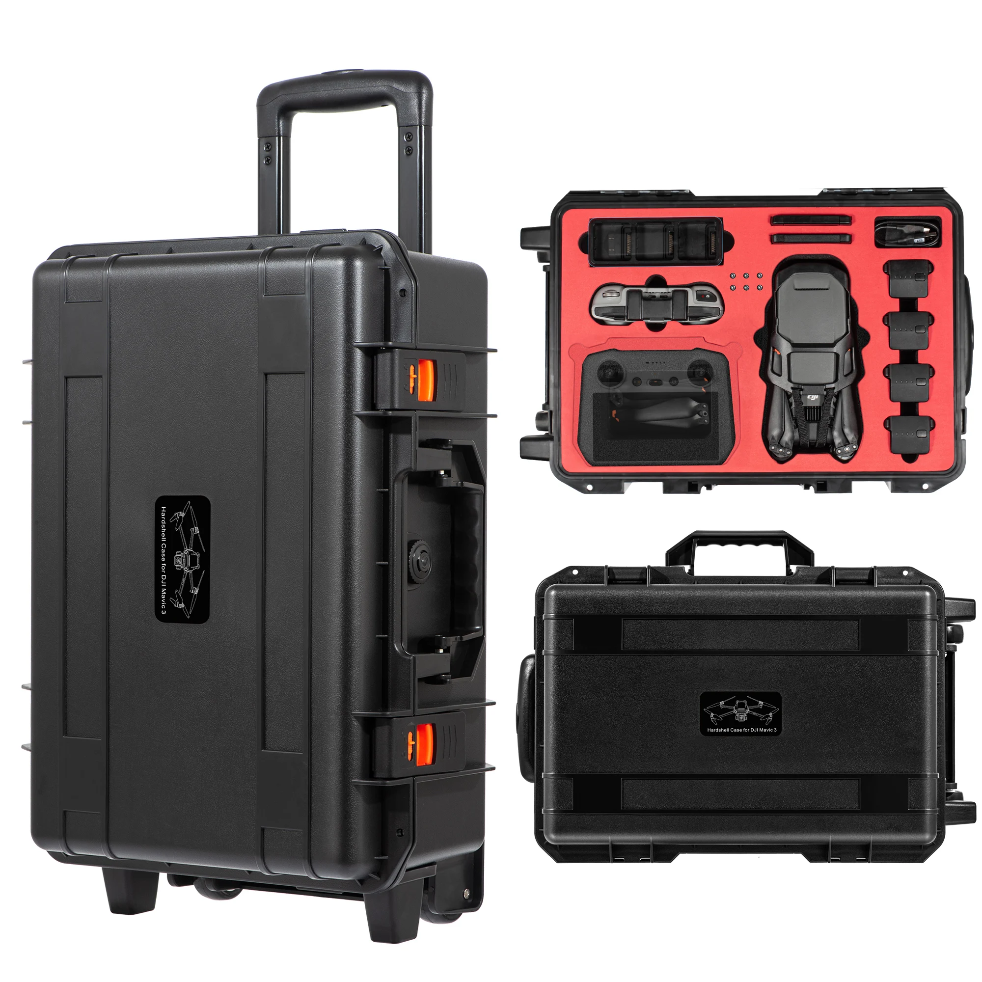 Custodia Rigida Impermeabile Per Dji Mavic 3 Classic Fly More Combo Accessori Trolley Custodia Da Viaggio Per Dji Mavic 3