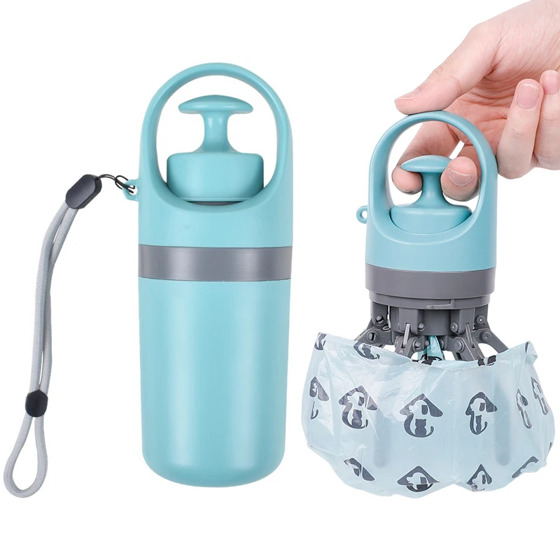 Pet Dog Poop Zero Waste Dog Pooper Bags Dispenser Prodotti Per Animali Domestici Per Cani Lettiera Cacca Pick Up Escreta Cleaner Lettiera Poop Bag