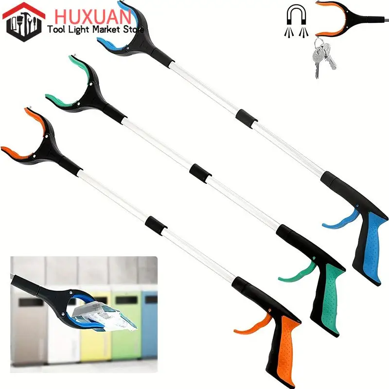 1 Pz Pieghevole Reacher Per Lettiera Picker Pick Up Tools Gripper Extender Grabber Picker Pieghevole Garbage Pick Up Tool Grabber