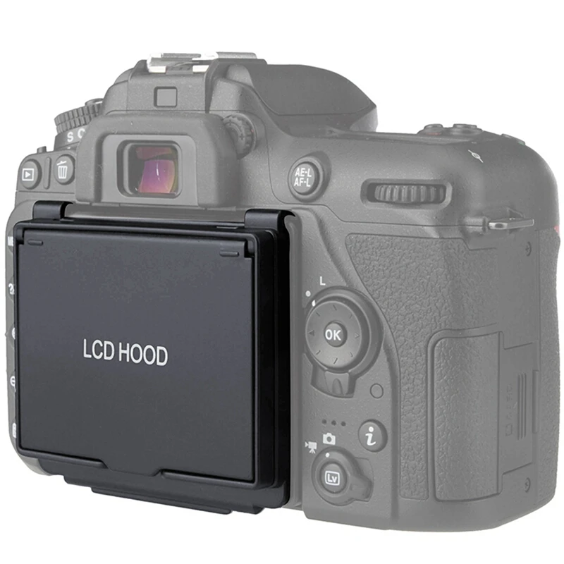 Hot-Lcd Screen Hood Protector -Up Parasole Lcd Hood Shield Cover Guard Per Nikon D7500 Pellicola Protettiva Per Fotocamera